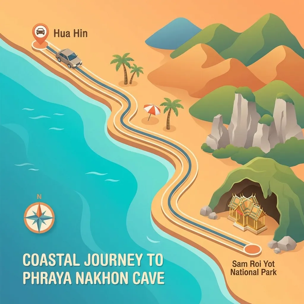 Route Map Phraya Nakhon